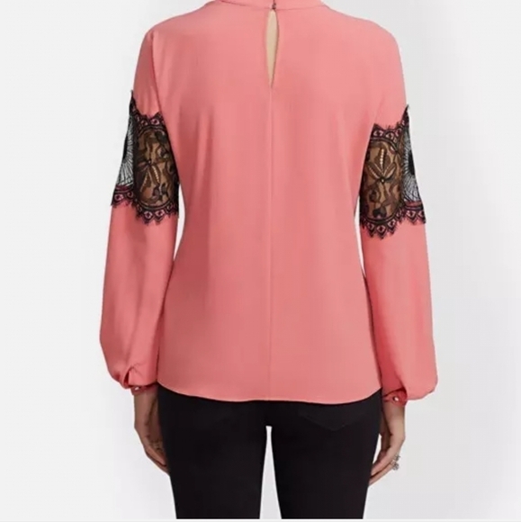 Lace detailed pink Blouse XS - Picture 10 of 10